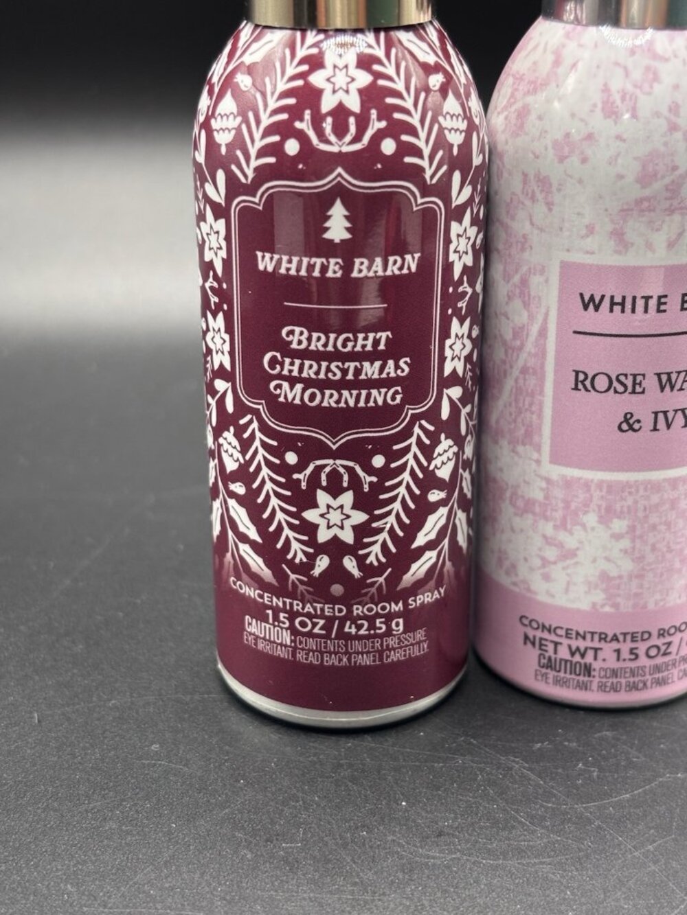 Bath Body & Works 2 Pack Concentrated Room Sprays 1.5 oz Christmas Orange Rose - Picture 3 of 16